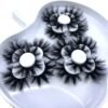 712i3bGqncL._SL1000_.jpg HBZGTLAD 9 pairs Natural Long False Eyelashes 25mm 5d Mink Eyelashes Thick Full Strip Lashes Luxury Makeup Dramatic Lashes 3D Mink Lashes (KD-111)