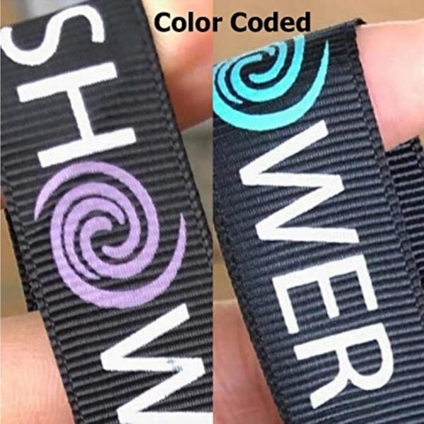 SHOWER BOUQUET Loofah-Charcoal Bath-Sponge XL-Color-4-Pack // Extra Large 75g Soft Mesh Black Luffa Loofa Loufa Puff Set/Exfoliating Body Scrubber for Women and Men - Exfoliate & Soothe Face & Body