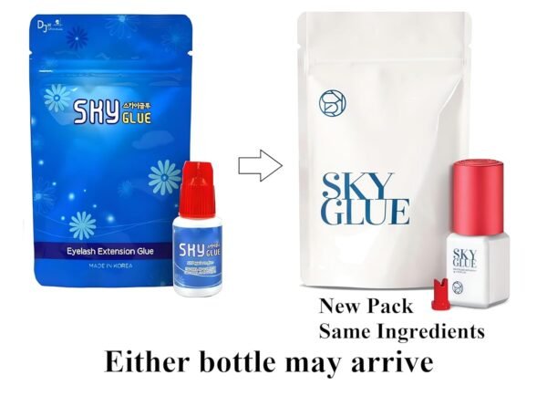 Eyelash Extension Glue Advanced Tech SKY S+ Glue 5ml / 6-8 Weeks Lasting time - 1-2s Fast Drying Time for Lash Extension Professional