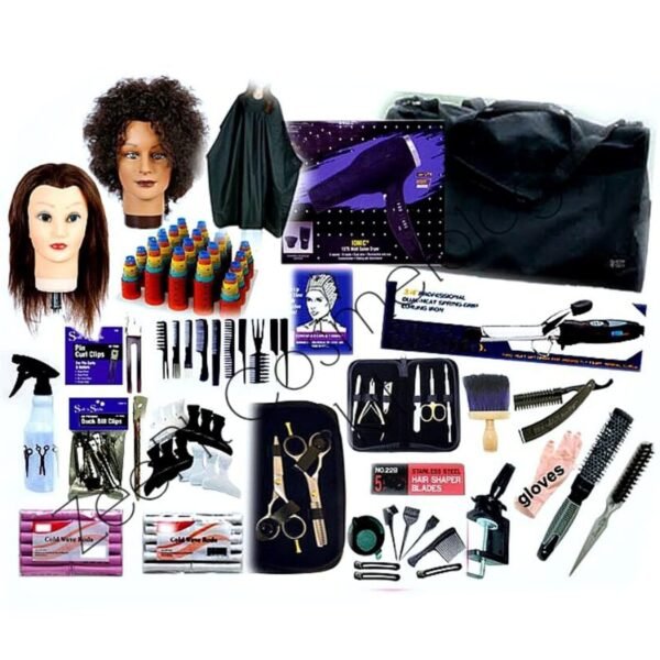 713KTrAfK3L._SL1500_.jpg Cosmetology School Student Kit for Hair Styling, Cutting, Beauty School