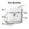GK HAIR Global Keratin Deep Conditioner Masque (7.05 Fl Oz/200 g) Intense Hydrating Repair Treatment Mask for Dry Damaged Color Treated Frizzy Hair Restoration Formula with JOJOBA Seed Oils