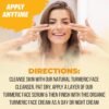 713jRfmvL._SL1500_.jpg Turmeric Cream for Face & Body - All Natural Turmeric Cream Skin Brightening Lotion - Turmeric Cream Cleanses Skin, Fights Acne, Evens Tone - Pure Handcrafted Skincare Made in the USA 2 Oz