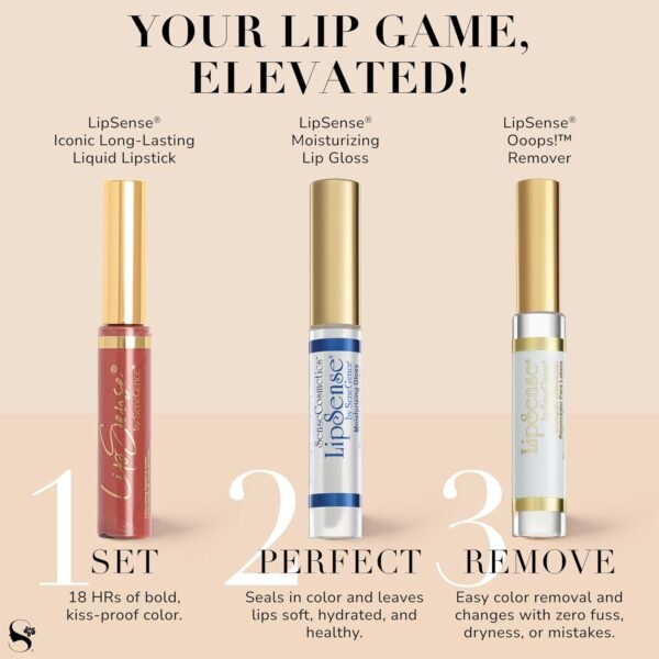 713jl1hfdJL._SL1500_.jpg SeneGence LipSense Moisturizing Gloss – Hydrating, Long-Lasting Gloss with Shea Butter & Vitamin E, Vegan & Paraben-Free