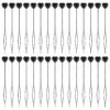 30 Pcs Quick Hair Beader Tool for Loading Beads, Braid Stringer Ponytail Maker Hair Styling Magic Topsy Tail Hair Braid Threading Applicator Set Braiding Tools Kit