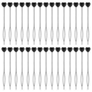 30 Pcs Quick Hair Beader Tool for Loading Beads, Braid Stringer Ponytail Maker Hair Styling Magic Topsy Tail Hair Braid Threading Applicator Set Braiding Tools Kit