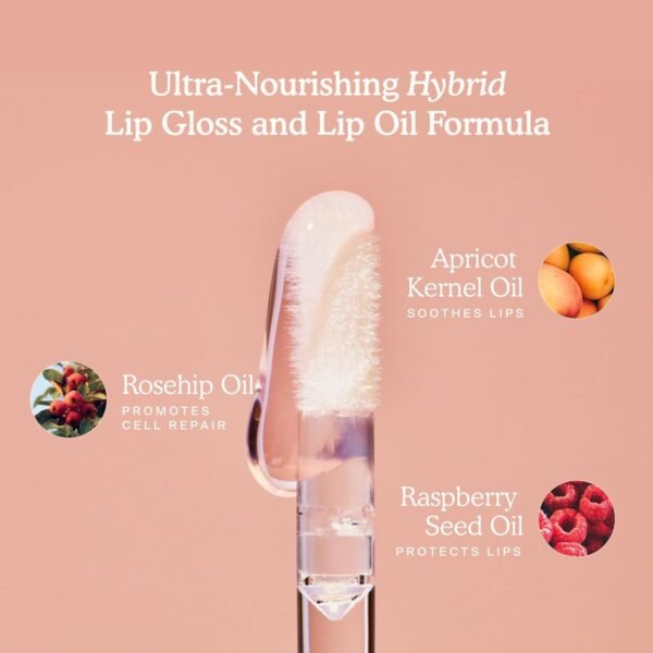 7148gHtlJCL._SL1500_.jpg Tower 28 ShineOn Milky Lip Jelly, COCONUT, Non-Sticky, Hydrating Vegan Lip Gloss in Milky Rosy Pink, Apricot and Raspberry Seed Oil, Moisturizing, Clean, Cruelty Free