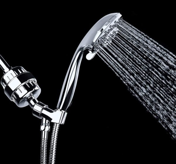 714CdOd6tL._AC_SL1500_.jpg AquaBliss High Output Revitalizing Shower Filter - Reduces Dry Itchy Skin, Dandruff, Eczema, and Dramatically Improves The Condition of Your Skin, Hair and Nails - Chrome (SF100)