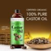714OpYn8t9L._SL1500_.jpg Natural Riches Organic Castor Oil - Cold Pressed, USDA Certified for Hair Growth, Thicker Eyelashes, Eyebrows - Moisturizes Dry Skin and Hair, Helps with Dandruff - Hexane-Free, 16 fl. oz.