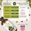 714eUaicJnL._SL1500_.jpg Castor Oil Organic Cold Pressed Unrefined Glass Bottle - USDA Certified Castor Oil For Hair Growth, Skin, Eyelashes, Eyebrows & Nails - 8 Fl Oz