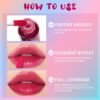 714gXS2ZltL._SL1500_.jpg Lip Tint Stain, Long Lasting Korean Lip Stain Set, Non-sticky Waterproof Lightweight Lip and Cheek Tint, Moisturizing High Pigment Water Tint, Matte Finish Lip Tint