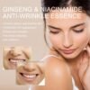 3PCS Ginseng Anti Wrinkle Serum, Ginseng Polypeptide Anti-Ageing Essence, Korean Ginseng Essential Oil Tighten Moisturizing Smooth Skin Reduce Fine Lines, Ginseng Extract Liquid, 3.4 OZ