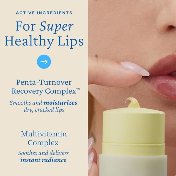 714sQQ8VQ0L._SL1500_.jpg belif Super Knights Multivitamin Lipcerin | Multi-Purpose Glossy Lip Butter Balm with Vitamin B3, C, E & B12 | Smooths Lip Texture & Strengthens Barrier | Hydrating Korean Lip Care for Teens & Women