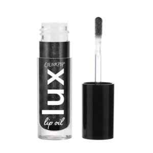 7158W7aR9HL._SL1500_.jpg ColourPop x Twilight Lux Lip Oil - Hydrating, Sheer Tinted Lip Oil Formulated with Antioxidant-Rich Chamomile Extract & Calendula Oil - Non-Greasy, Nourishing Black Lip Oil - Team Jacob (0.16 oz)