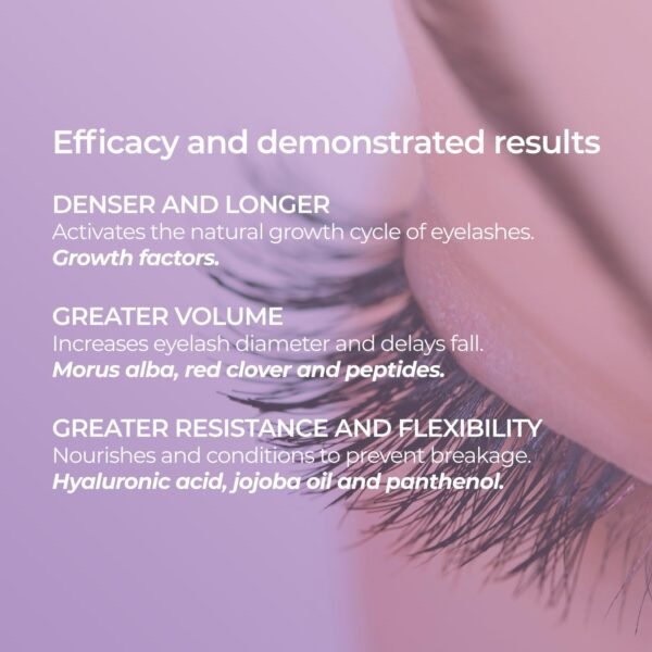 Sesderma SESLASH Eyelash & Brow Enhancing Serum, Transform Your Lashes with This Effective Eyelash Serum & Brow Serum for Beautiful Lashes & Defined Brows, 0.17 fl oz