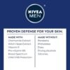 NIVEA MEN Sensitive Face Lotion with SPF 15, Broad Spectrum Sunscreen, 3 Pack of 2.5 Fl Oz Tubes
