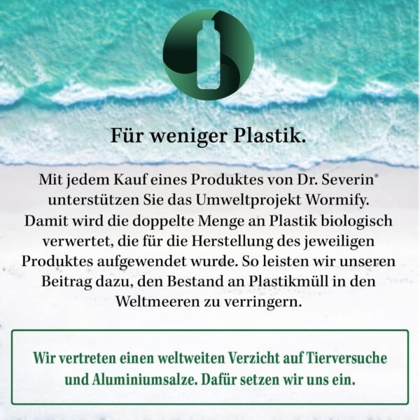 Dr. Severin® Vitamin C Hyaluronic Acid Serum. Holistic Serum with Hyaluronic Acid + Vitamin C. Highly Concentrated Hyaluronic Acid. Anti-Ageing Serum. Smoothes fine lines + wrinkles. Hydration Boost.