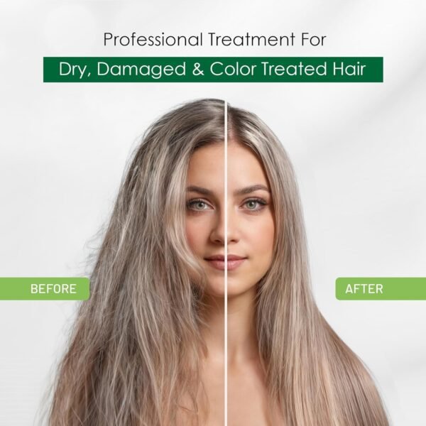 Herbishh Argan Hair Mask-Deep Conditioning & Hydration For Healthier Looking Hair- for very Dry, Weak, Stressed Out Hair, No Sulphates, No Parabens (150 ML)