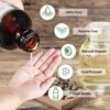 715rdZuYTlL._SL1500_.jpg USDA Organic Castor Oil 8 fl oz - Cold Pressed, Hexane Free, Unrefined for Hair Growth, Eyelash & Skin Care | 100% Pure Natural Castor Seed Oil in Glass Bottle