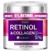 7166kqDwZqL._SL1500_.jpg Collagen Moisturizer Retinol Face Cream with Hyaluronic Acid & Arbutin, Day & Night Anti Aging Facial Moisturizing Cream for Face and Neck to Reduce Wrinkles, Women and Men ,1.85 Fl Oz