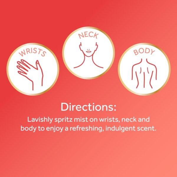 Calgon Fragrance Body Mist, Hawaiian Ginger, 8 fl oz