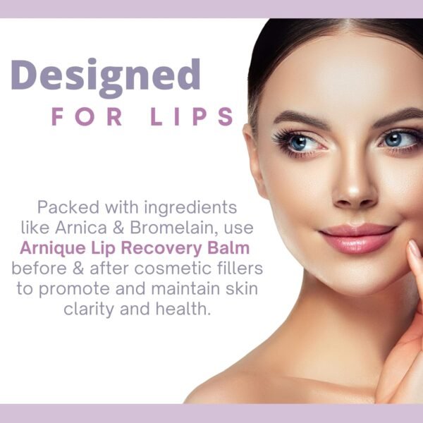 716OkRYSKmL._SL1500_.jpg Arnica Lip Balm - Lip Filler Aftercare with Arnica Montana and Bromelain, Topical Bruise Balm Masque for Lip Flip Injections and Implant Surgery to aide with Bruising, Swelling and Redness