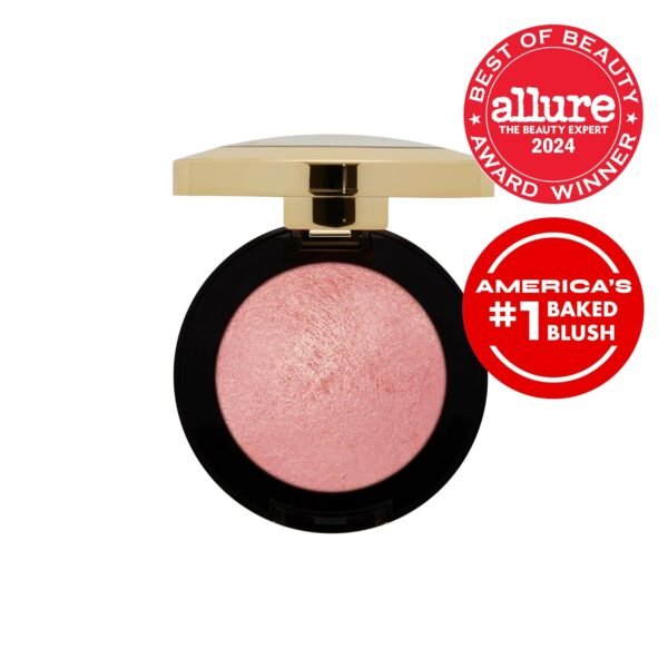 716VQOpemuL._SL1500_.jpg Milani Baked Blush, Powder Blush for Cheeks, Cruelty Free Makeup - Shape, Contour & Highlight Face for a Shimmery or Matte Finish -Petal Primavera