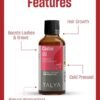 716ZGH7a3gL._SL1500_.jpg Castor Oil 1.7 oz (50 ml) - Cold Pressed - Boost Hair Growth - Growth for Eyelashes, Eyebrows - Moisturizing Massage Oil for Aromatherapy - Vegetarian, Non-GMO, Gluten Free