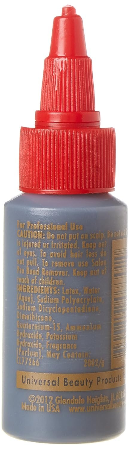 716a7kJW9OL._SL1500_.jpg Salon Pro Hair Extension Bonding Glue Black 1 Oz