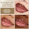 716gbk0O-vL._SL1500_.jpg Peel Off Lip Liner Stain Tattoo, Long Lasting Waterproof Lip Stain Peel off, Tattoo Nude Lip Liner and Lip Gloss Combo, Non-Stick Cup Nourishing Lip Gloss Set Lipstick Makeup