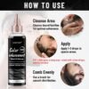 Enhancement Color Hair Enhancer For Beard & Lineup - Water Resistant Hairline Filler Spray Enhancements Barber Spray - Barber Beard Liner For Thicker & Fuller Hairstyling Men's Grooming Products