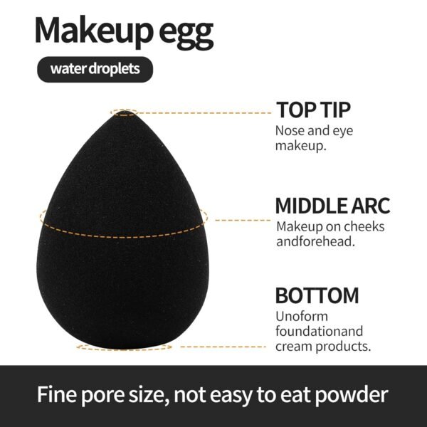 MAANGE Makeup Brushes 30 Pcs Makeup Kit, Multi-functional Makeup Tool Set with 20 Pcs Makeup Brush Foundation Brush Make up Brushes Set with Bag,Black