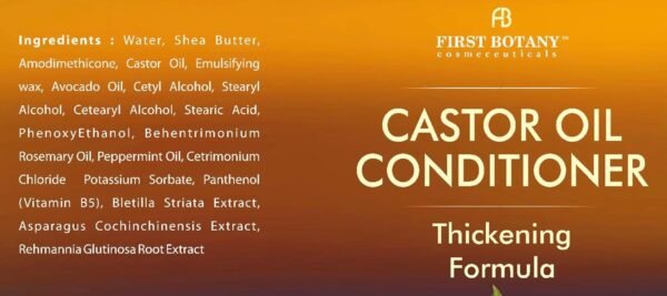 Castor Oil Shampoo and Conditioner - An Anti Hair Loss Set Thickening formula For Hair Regrowth, Anti Thinning Sulfate Free For Men & Women Anti Dandruff Treatment - 16 oz