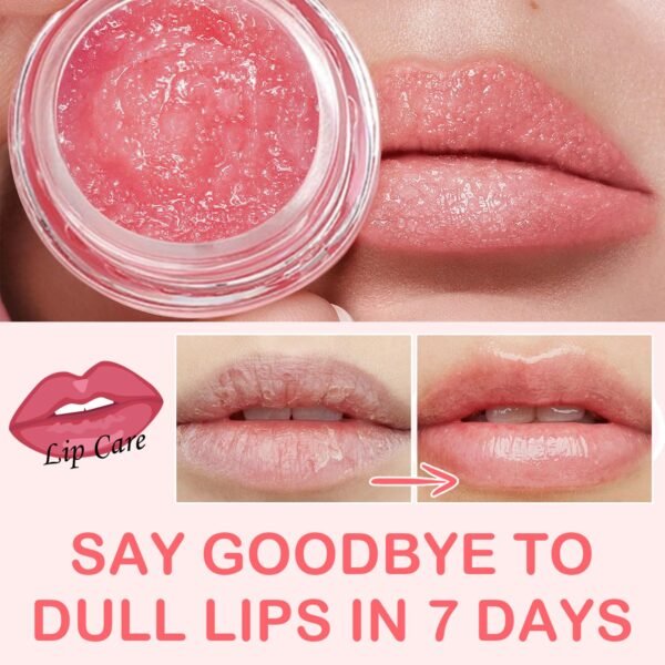 4 Pcs Bee Lip Balm Honey Pot Lip Mask & Lip Scrub Set, Honey Strawberry Watermelon Apple Lime Lip Mask Overnight, Moisturizing Sleeping Lip Mask, Hydrate Repair Prevent Dry Cracked Lip Care