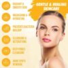 717ACrdaQ7L._SL1500_.jpg Turmeric Cream for Face & Body - All Natural Turmeric Cream Skin Brightening Lotion - Turmeric Cream Cleanses Skin, Fights Acne, Evens Tone - Pure Handcrafted Skincare Made in the USA 2 Oz