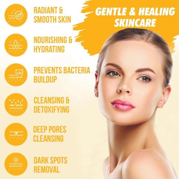 717ACrdaQ7L._SL1500_.jpg Turmeric Cream for Face & Body - All Natural Turmeric Cream Skin Brightening Lotion - Turmeric Cream Cleanses Skin, Fights Acne, Evens Tone - Pure Handcrafted Skincare Made in the USA 2 Oz