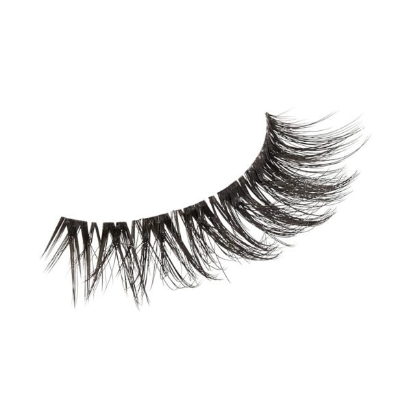KISS Lash Couture The Muses Collection False Eyelashes, 'Noblesse', 12 mm, Handmade, Refined Faux Silk, Contact Lens Friendly, Easy to Apply, Includes 1 Pair Reusable Strip Lashes