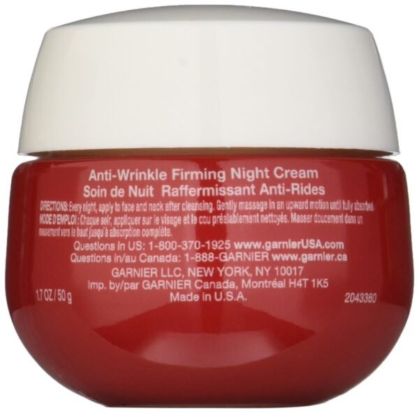 Garnier SkinActive Ultra-Lift Anti-Wrinkle Firming Night Cream, 1.7 oz.