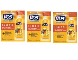 Alberto Vo5 Hot Oil Intense Conditioning Treatment, 0.5 Ounce, 2-count Tubes (Pack of 3)