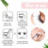 50 Pairs GreenLife 100% Naturel Eyelash Extension Under Eye Gel Pads patches kit Collagen (50 150 300 Pairs) with Aloe Vera Hydrogel Eye Patches set for Eyelash Extension Supplies Tools