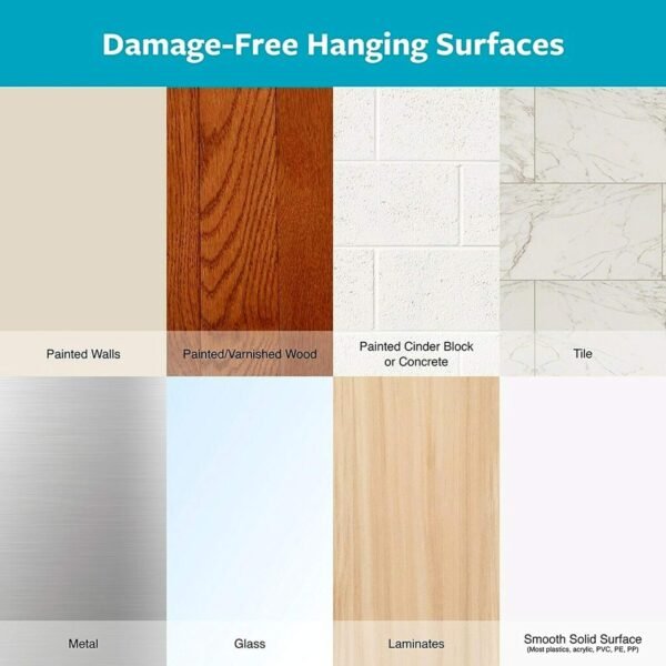 Command Large Double Bathroom Wall Hook, Damage Free Hanging Bath Hook with Adhesive Strip, Double Hook for Hanging Bath Towels, 1 Satin Nickel Colored Wall Hook and 1 Water-Resistant Command Strip