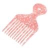 7180sdw1ucL._SL1500_.jpg VOCOSTE Wide Tooth, Afro Hair Pick Comb, Hair Styling Tool for Men Women, Plastic, Pink, 4.8 Inch