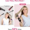 718LF5EVSL._AC_SL1500_.jpg Nimmu Hair Dryer Brush Blow Dryer Brush in One, 4 in 1 Hair Dryer and Styler Volumizer for Drying Straightening Curling Volumizing Hair, Upgraded Hot Air Brush with 2.4” Oval Barrel, Black Gold