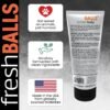 FRESH BALLS Lotion | Anti-Chafing Comfort Men's Soothing Cream to Powder Ball Deodorant and Hygiene for Groin Area, 3.4 fl oz (Pack of 2)