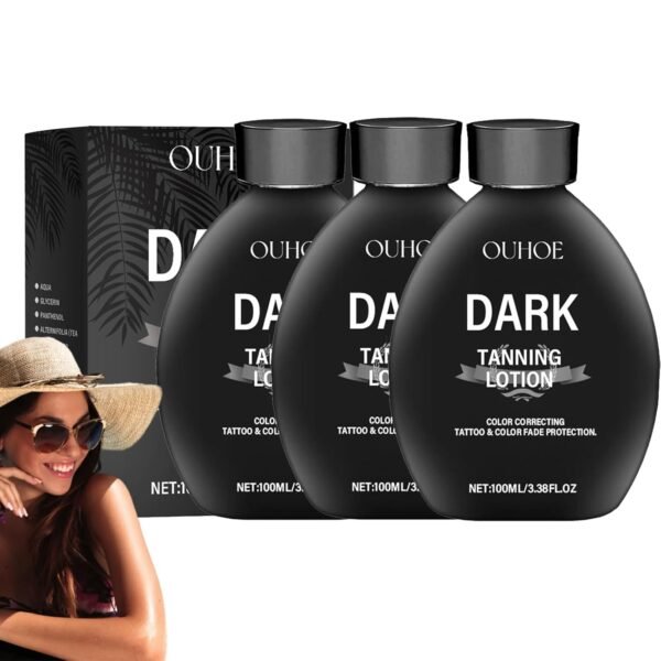 718kJJF8BKL._SL1500_.jpg Tanning Gel, 2025 Intensive OUHOE Dark Tanning Lotion-Luxury Intensive Tanning Gel, Natural Tanning Accelerator Cream for Sunbeds & Outdoor Sun for All Skin Types (3pc)