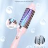 718oGur3iqL._AC_SL1500_.jpg Wavytalk Thermal Brush, Blowout Express 1.5 Inch Negative Ion Thermal Round Brush Creates Blowout Look Makes Hair Shinier & Smoother, Dual Voltage, Easy to Use (Pink)