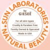 Sun Laboratories By Giesee Tanning Mitt Plus Tan Overnight Self Tanner 2 oz - Self Tanning Lotion, Medium Tone Self Tanner, Organic Sunless Tanning Lotion, Travel Size Tanning Mitt