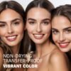 718rdE8BbKL._SL1500_.jpg KIMUSE Lip Stain Tip Marker Set, Long Lasting Waterproof Smudgeproof Lip Liner Stain, Matte Natural Finish, All Day Wear Lip Color (Rouge Essentiel)