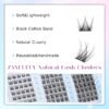 718wGM4u6L._SL1500_.jpg Lash Clusters Wispy Eyelash Clusters Natural C-Curly Cluster Lashes zanlufly Wispy Individual Lashes 150Pcs Eyelash Extension 10 12 14MM DIY Lash Extensional Lash Clusters