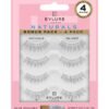 71964j5KnmL._SL1500_.jpg Eylure Naturals No. 020 Reusable Eyelashes, Adhesive Included, Black, 4 Pairs