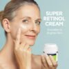 7199Cd6Tg7L._SL1500_.jpg Retinol Cream for Face Korean Skincare: Anti-Aging Collagen Peptides & Hyaluronic Acid Face Cream for Women, 1.7 oz.